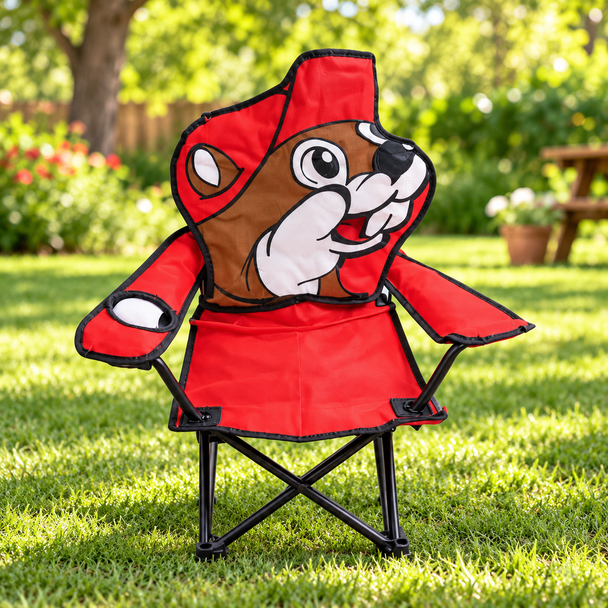 Buc-ee's Kids Folding Camp Chair