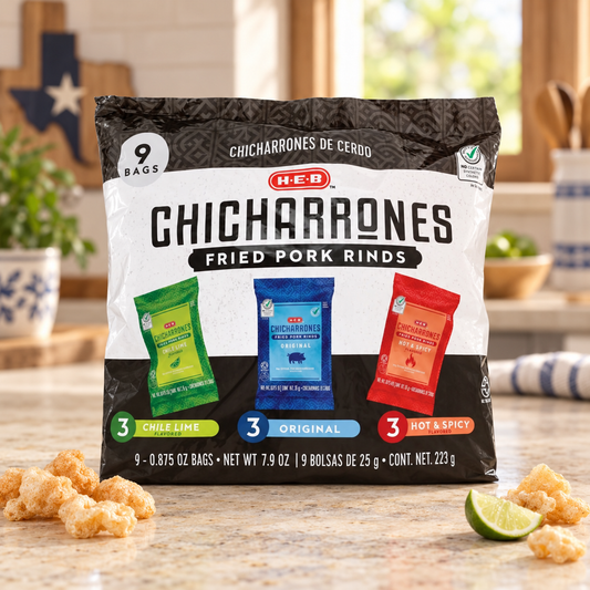 H-E-B Chicharrones assortis