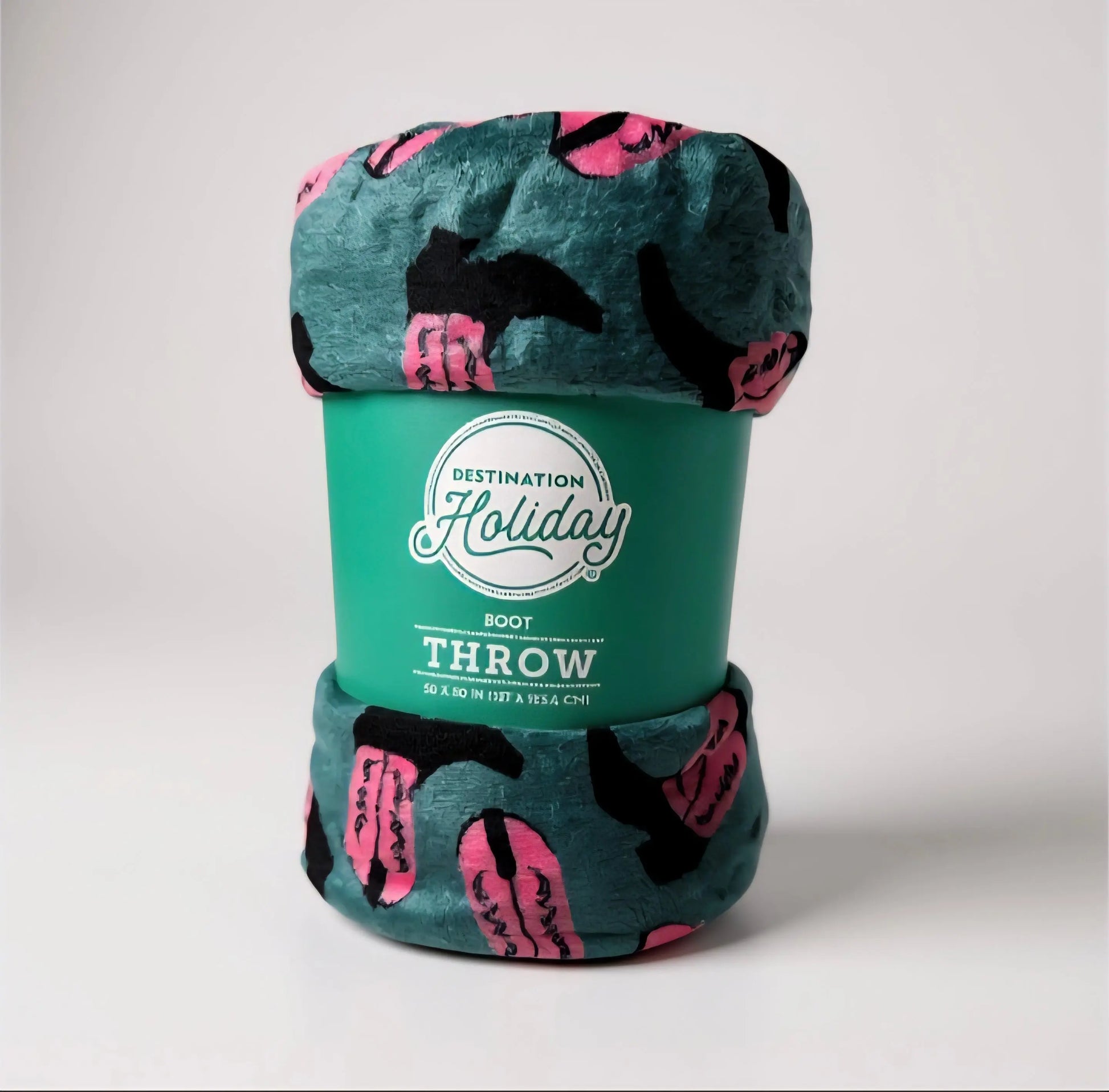 H-E-B Pink Boot Throw H-E-B