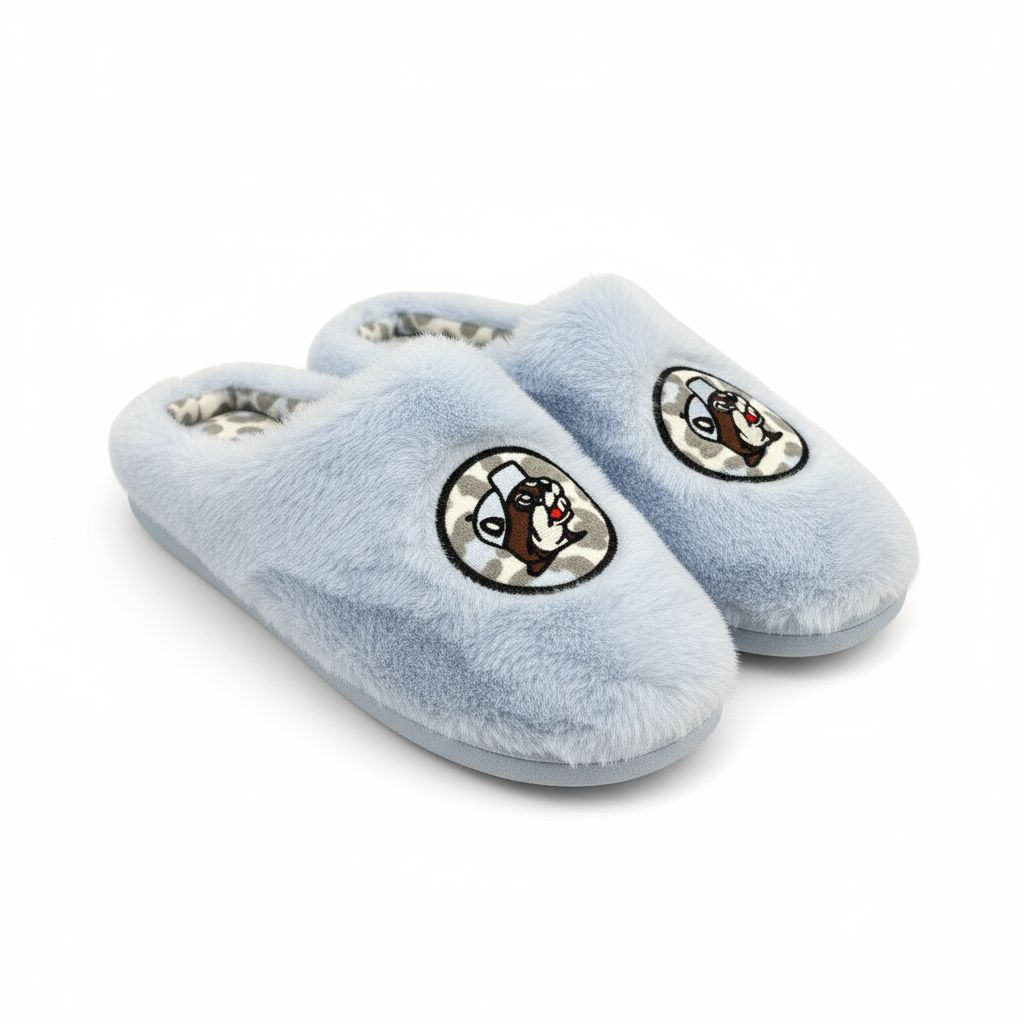 Buc-ee's Leopard Slippers