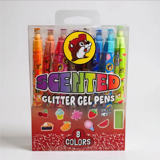 Buc-ee's Scented Glitter Pens - Texan Temptations