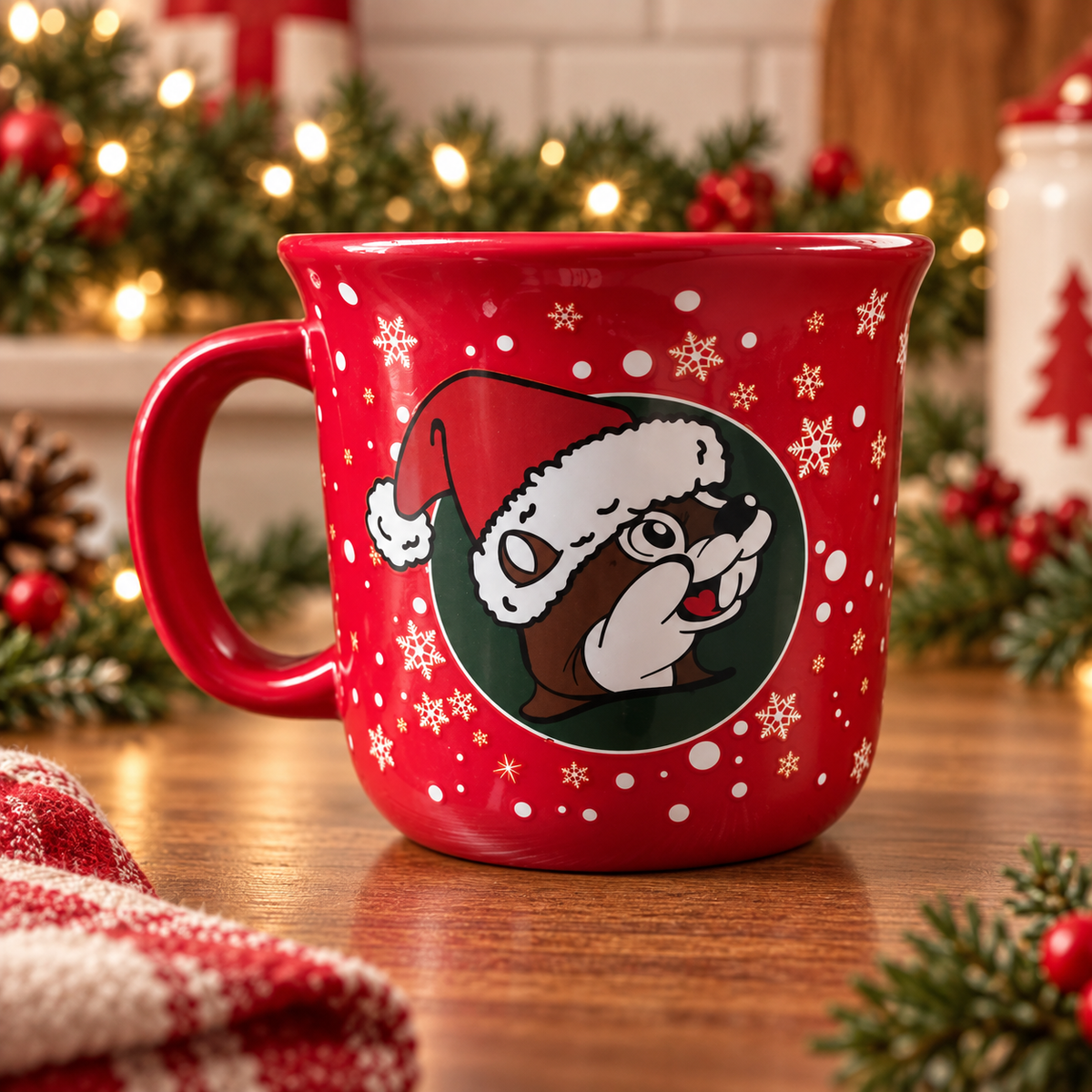 Mug de Noël Buc-ee's