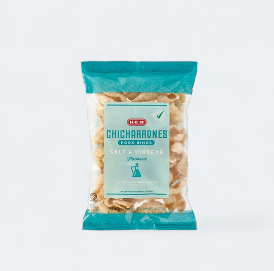 H-E-B Salt & Vinegar Chicharrones - 5 oz.