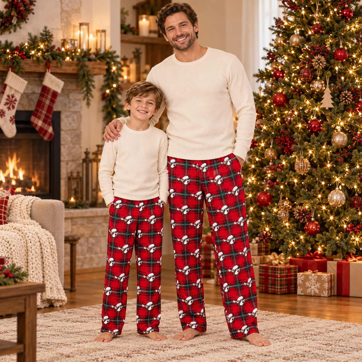 Buc-ee's Plaid Christmas Pajama - Adult