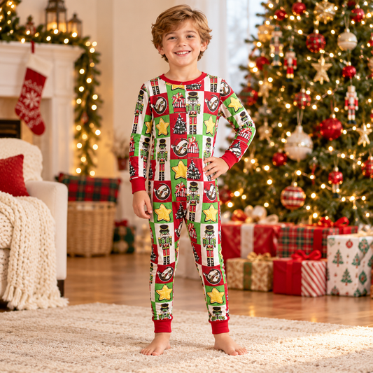 Buc-ee's Onesie Christmas Pajamas - Kids
