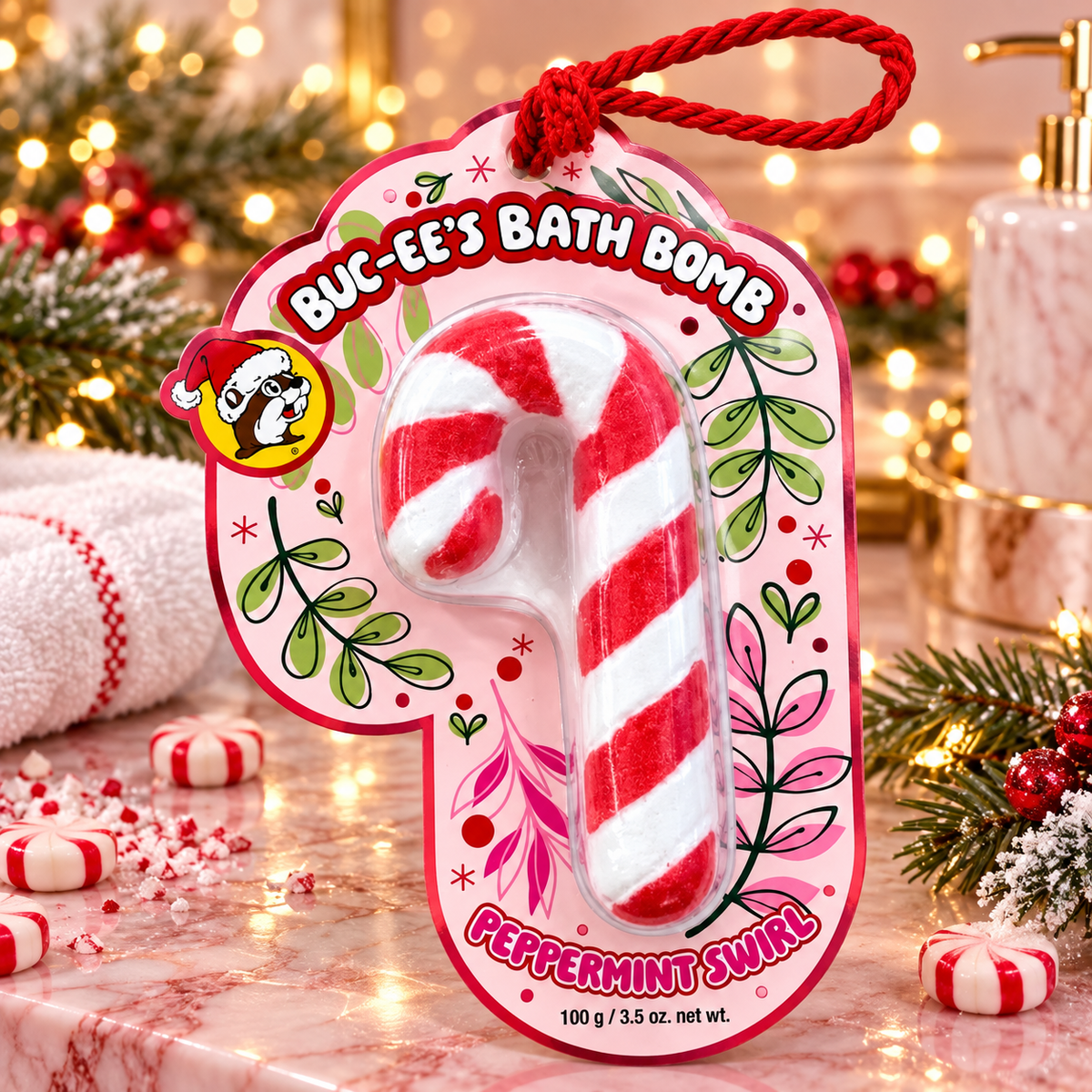 Buc-ee's Christmas Bath Bombs