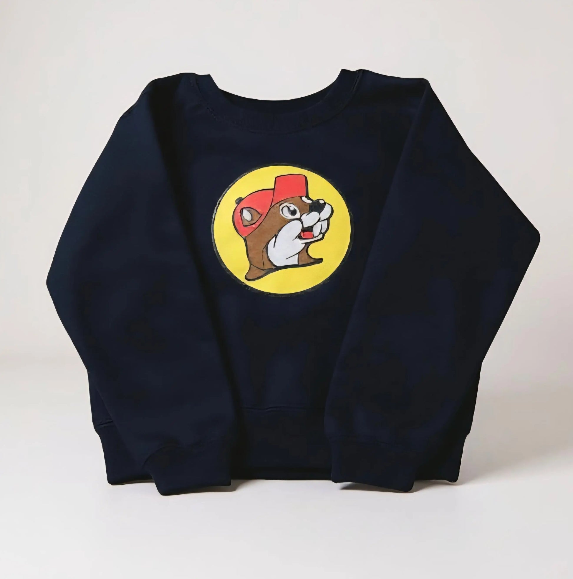 Buc-ee's Logo Navy Sweatshirt - Texan Temptations