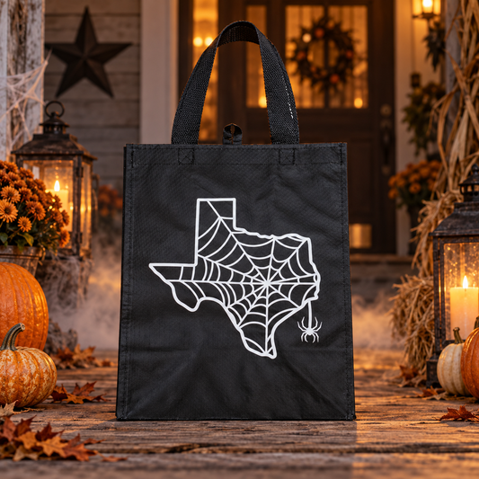 H-E-B Destination Holiday Texas Spiderweb Resuable Bag