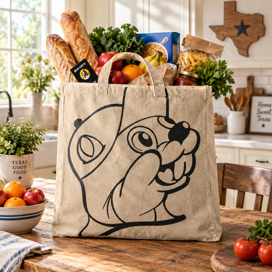 Sac de courses Buc-ee's