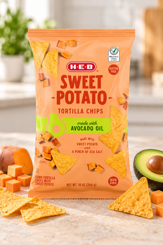 H-E-B Sweet Potato Tortilla Chips