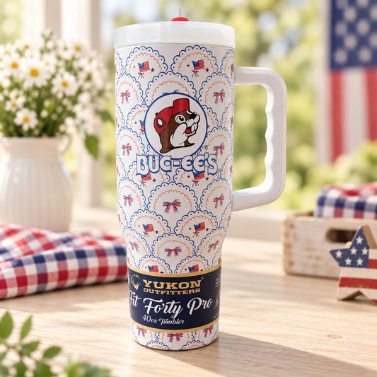 Buc-ee's Patriotic Tumbler
