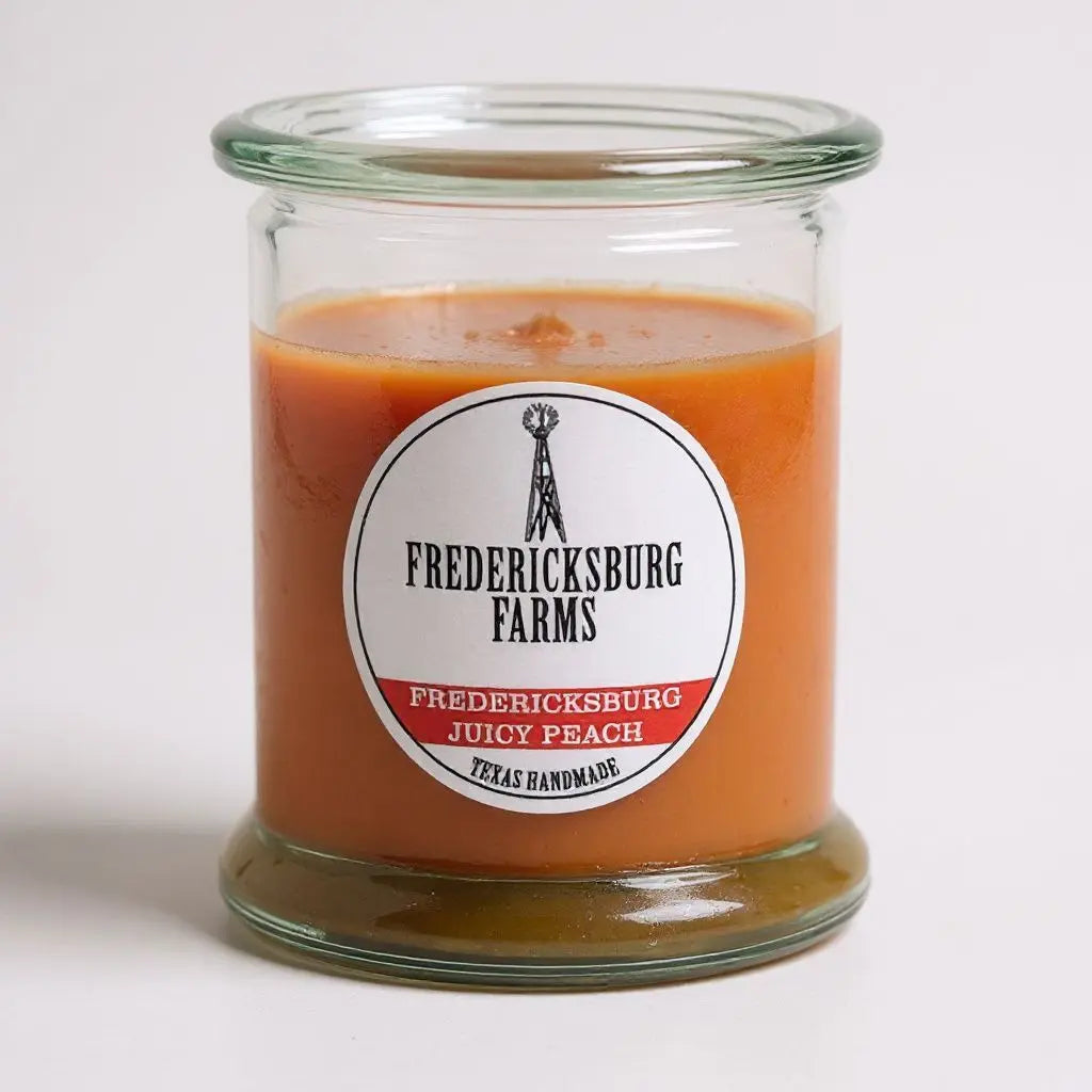 Fredericksburg Farms - Fredericksburg Juicy Peach - 9oz Candle - Texan Temptations