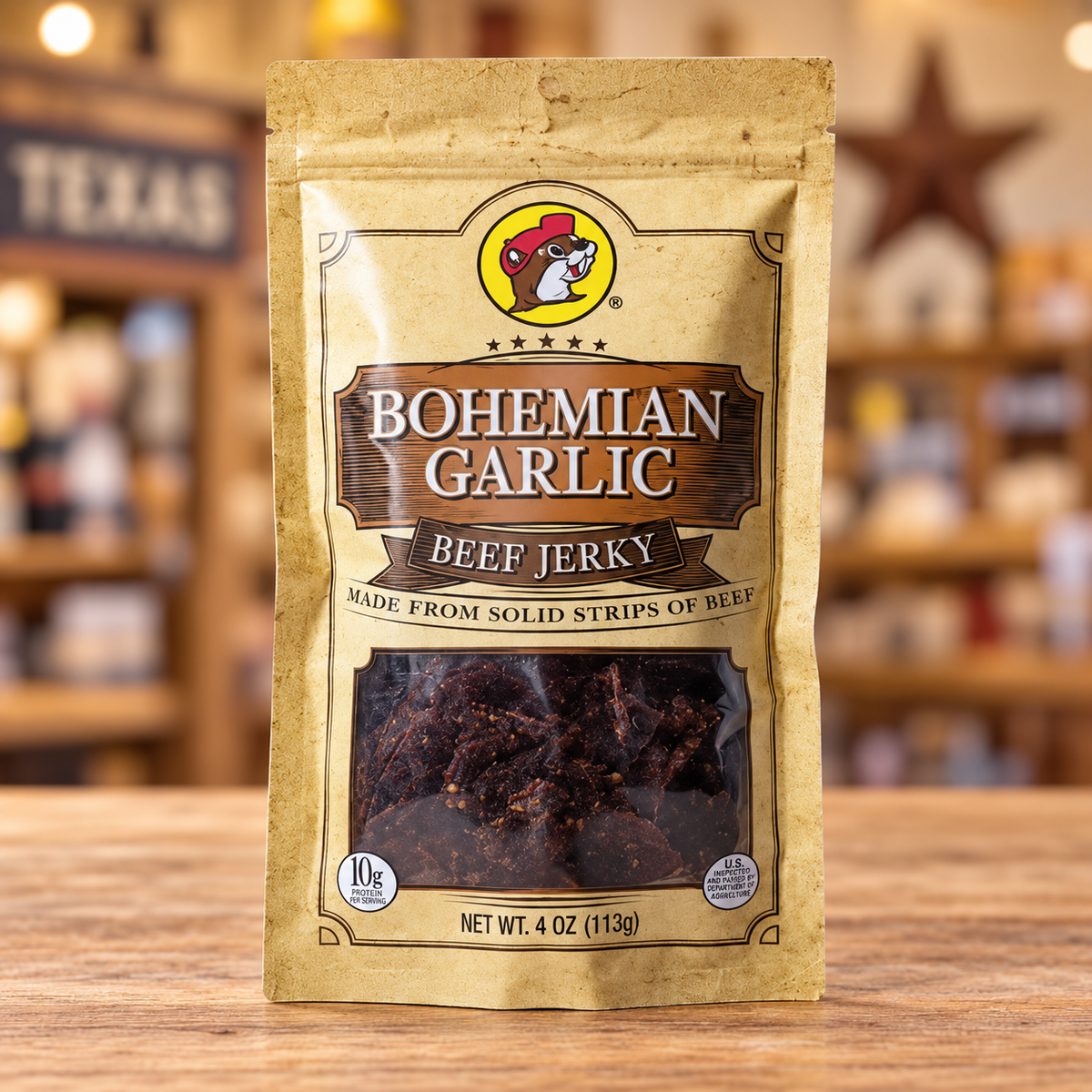 Buc-ee's Beef Jerky - Bohemian Garlic