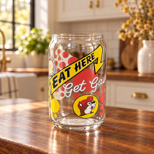 Buc-ee's Themed Glasses