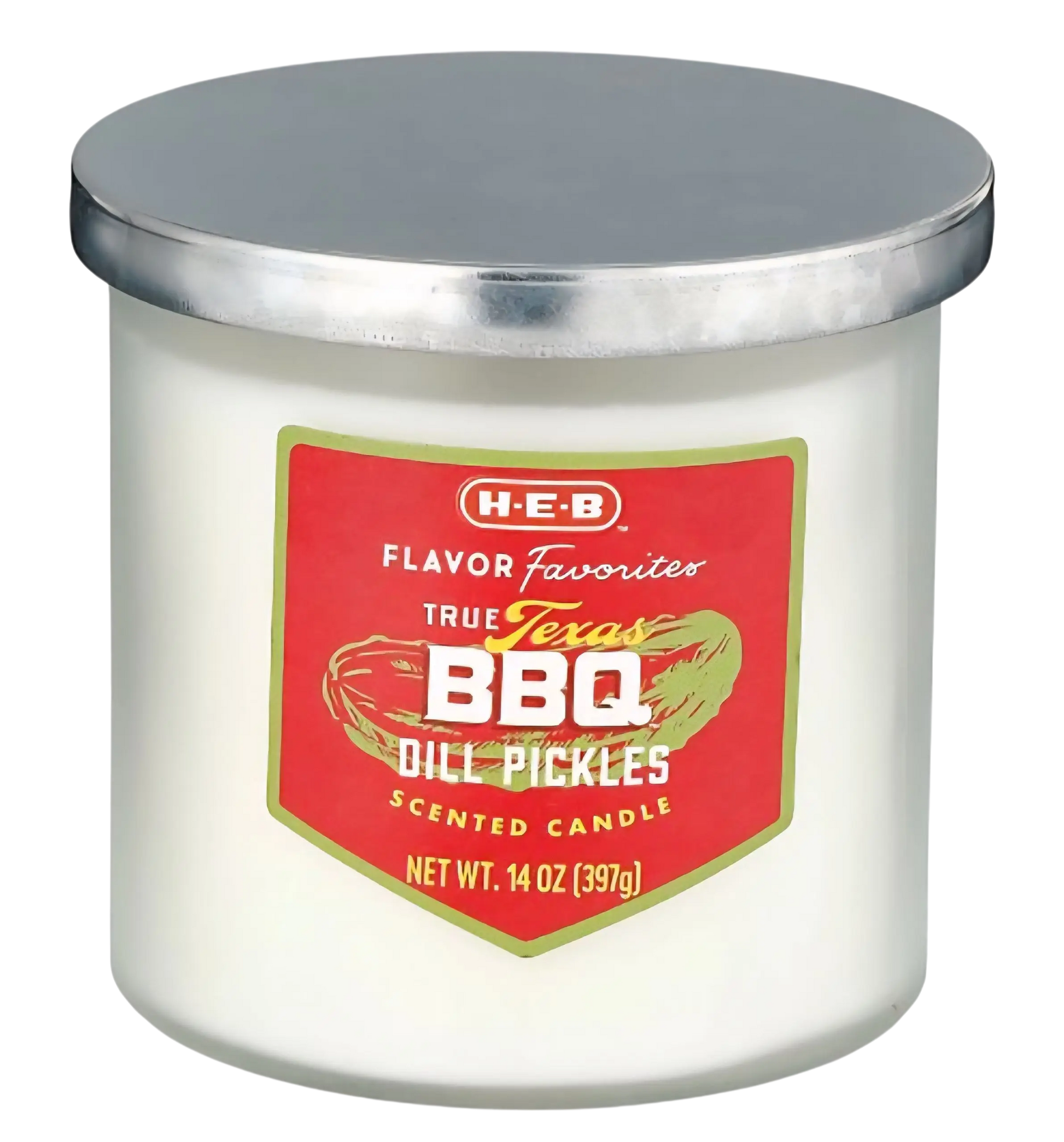 H-E-B True Texas BBQ Pickle Scented Candles Buc-ee's