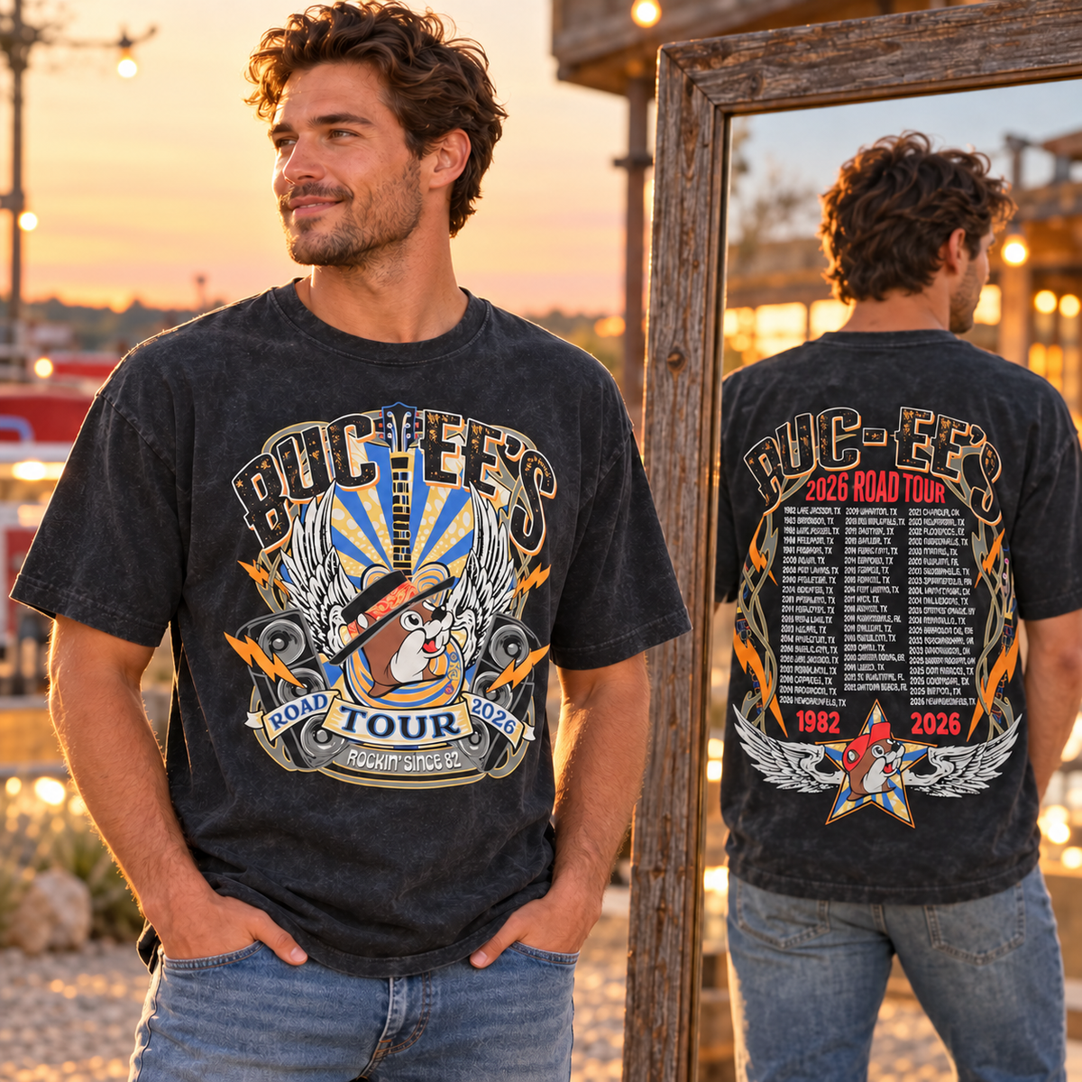 Buc-ee's World Tour 2026 T-Shirt