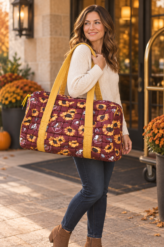 Buc-ee's Sunflower Duffle Bag