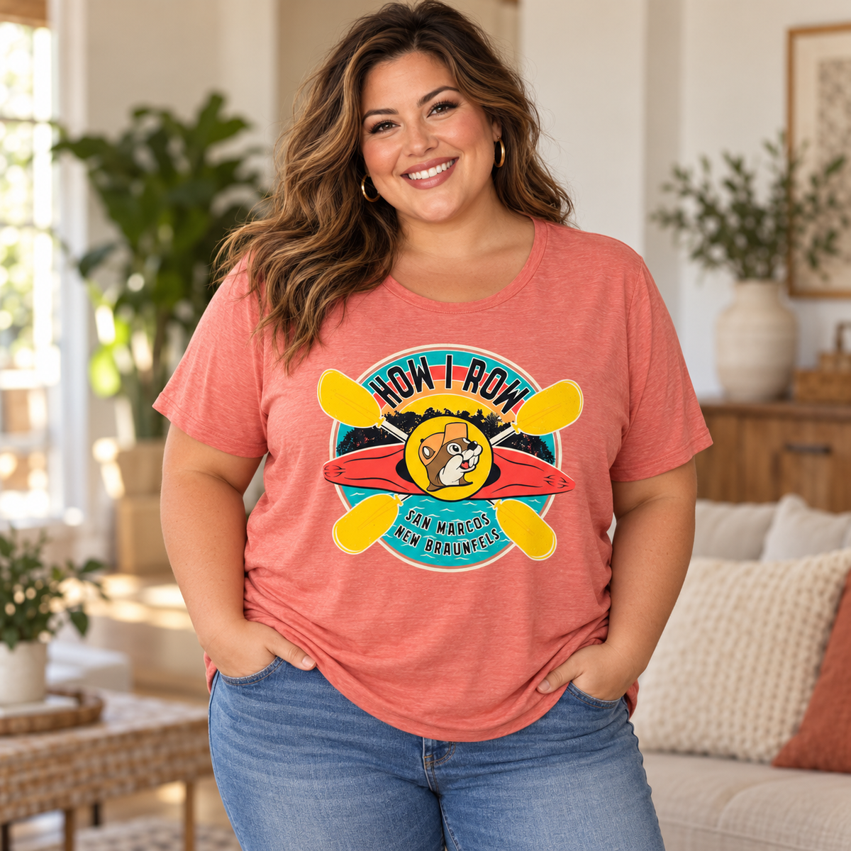 T-shirt Buc-ee's "How I Row" San Marcos, TX