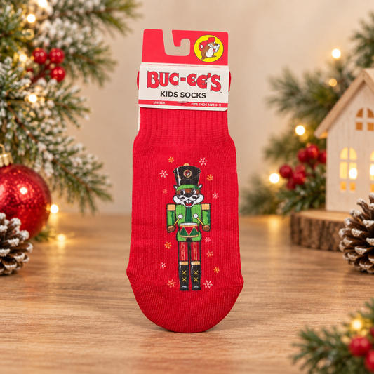Chaussettes de Noël pour enfants Buc-ee's