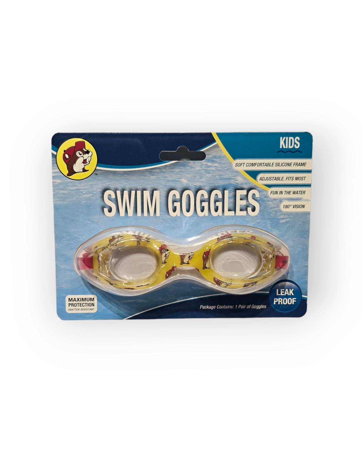 Buc-ee's Swim Goggles