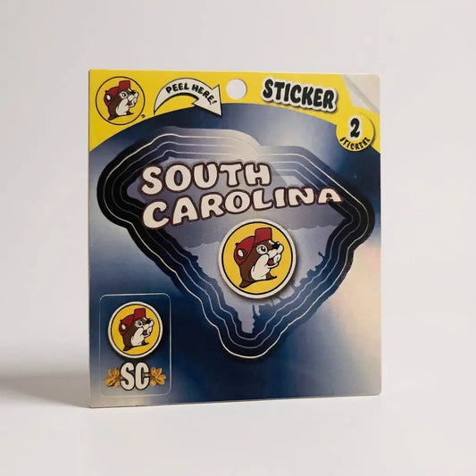 Buc-ee's South Carolina Sticker Set Buc-ee's
