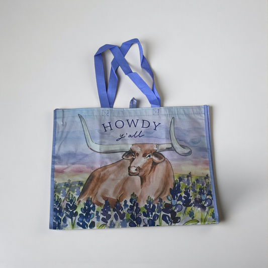 H-E-B Longhorns & Bluebonnets Reusable Bag