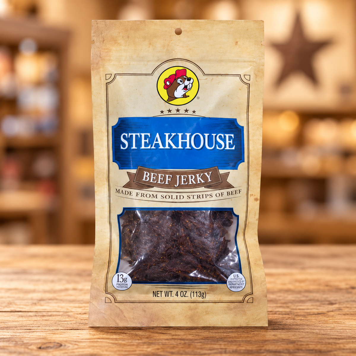 Buc-ee's Beef Jerky - Steakhouse