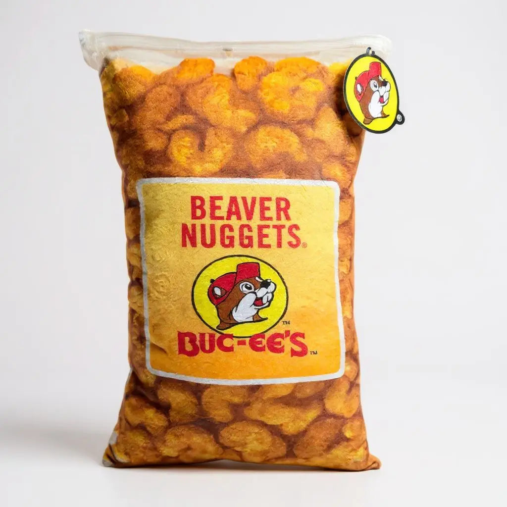 Buc-ee's Beaver Nuggets Pillow - Texan Temptations