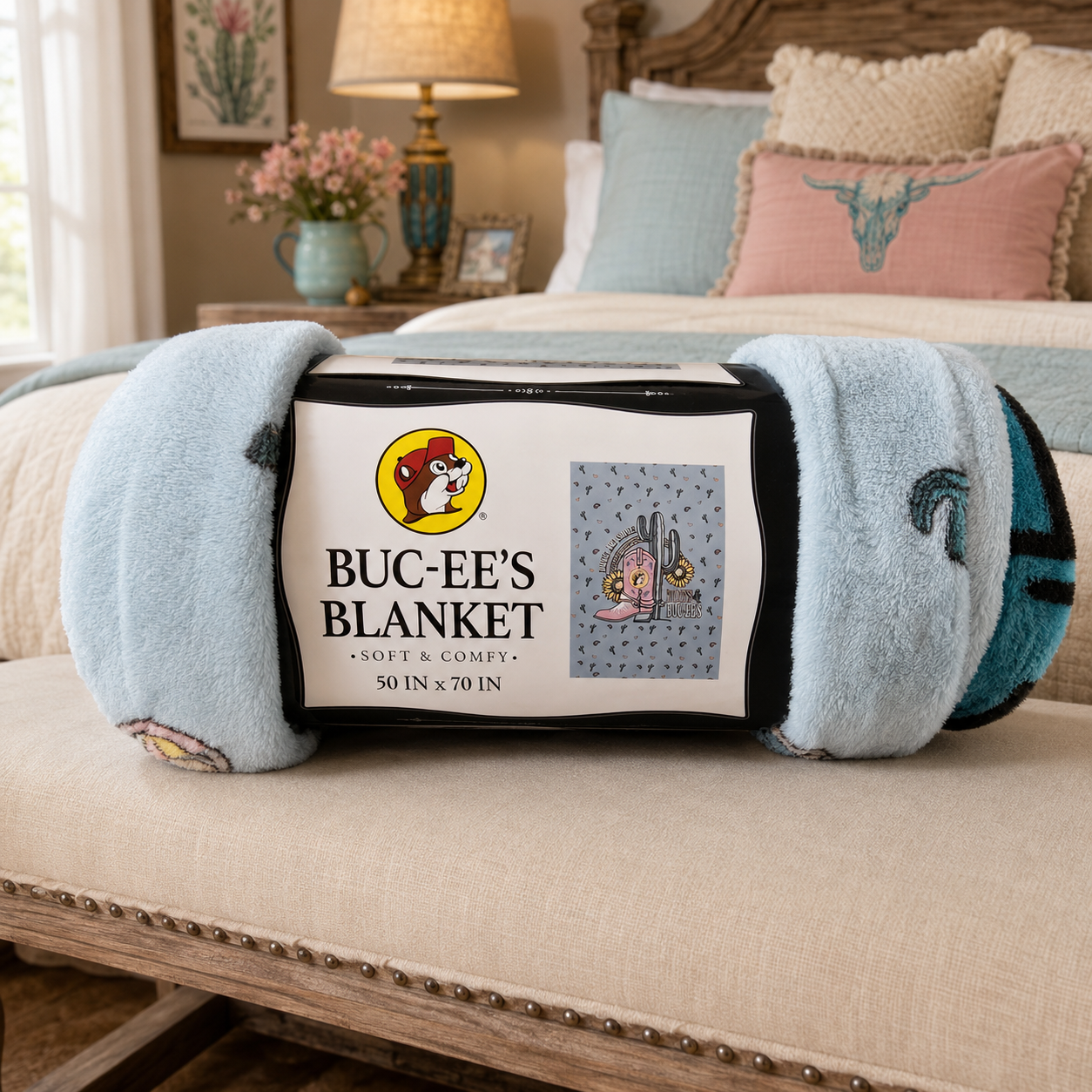 Buc-ee's Boots & Buc-ee's  Blanket