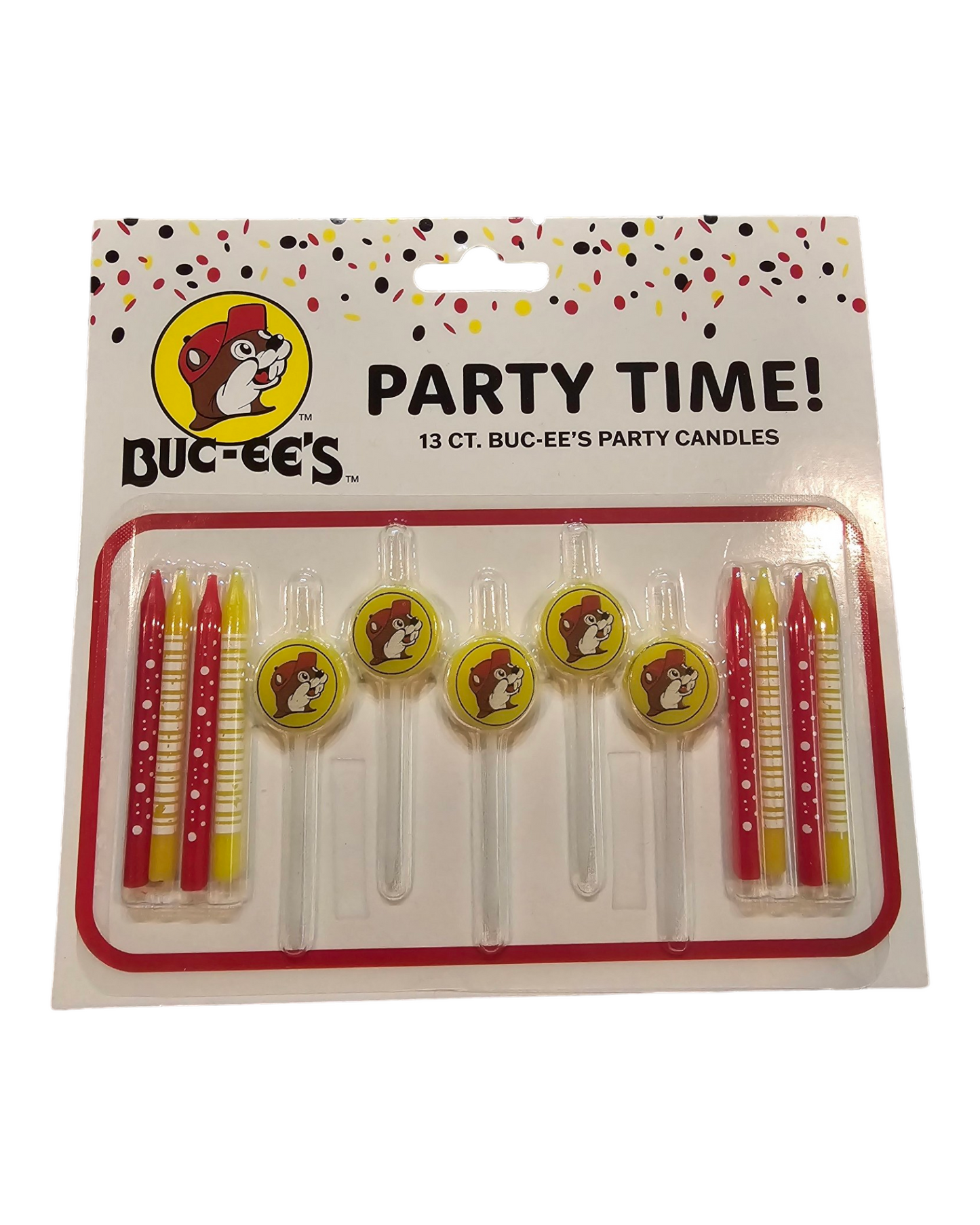 Buc-ee's Party Candles