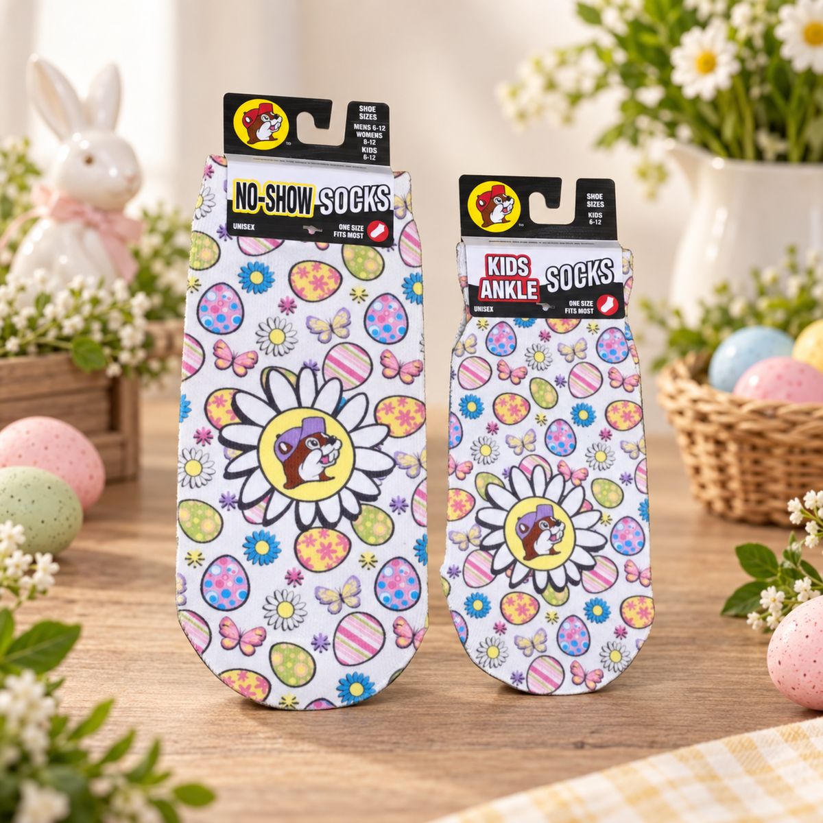 Chaussettes de Pâques Buc-ee's