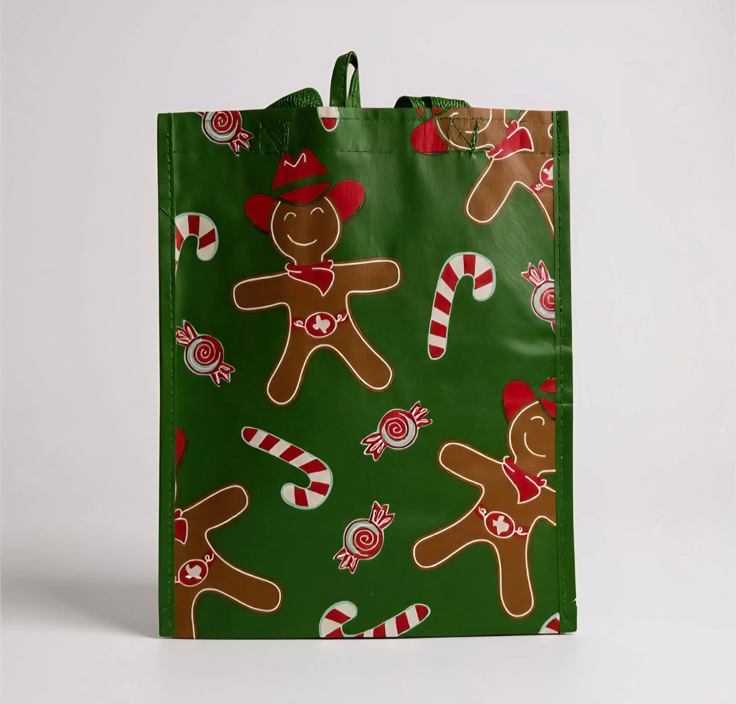 H-E-B Cowboy Christmas Reusable Bag - Small - Texan Temptations