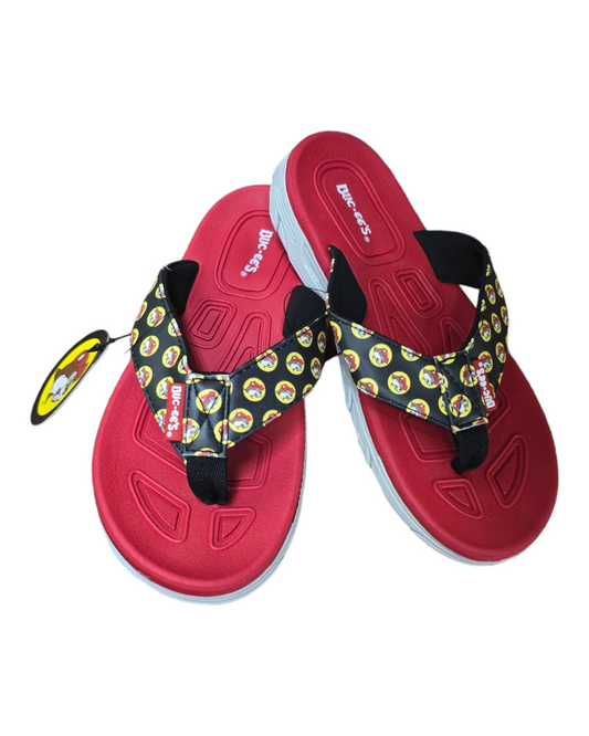 Buc-ee's Red Sandals