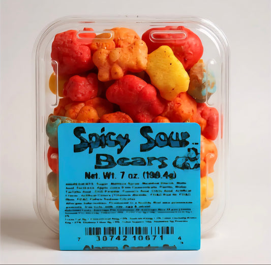 Spicy Sour Bears - 7oz.