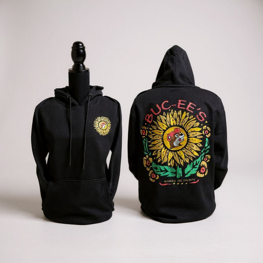 Buc-ee's Makes Me Happy Sunflower Hoodie