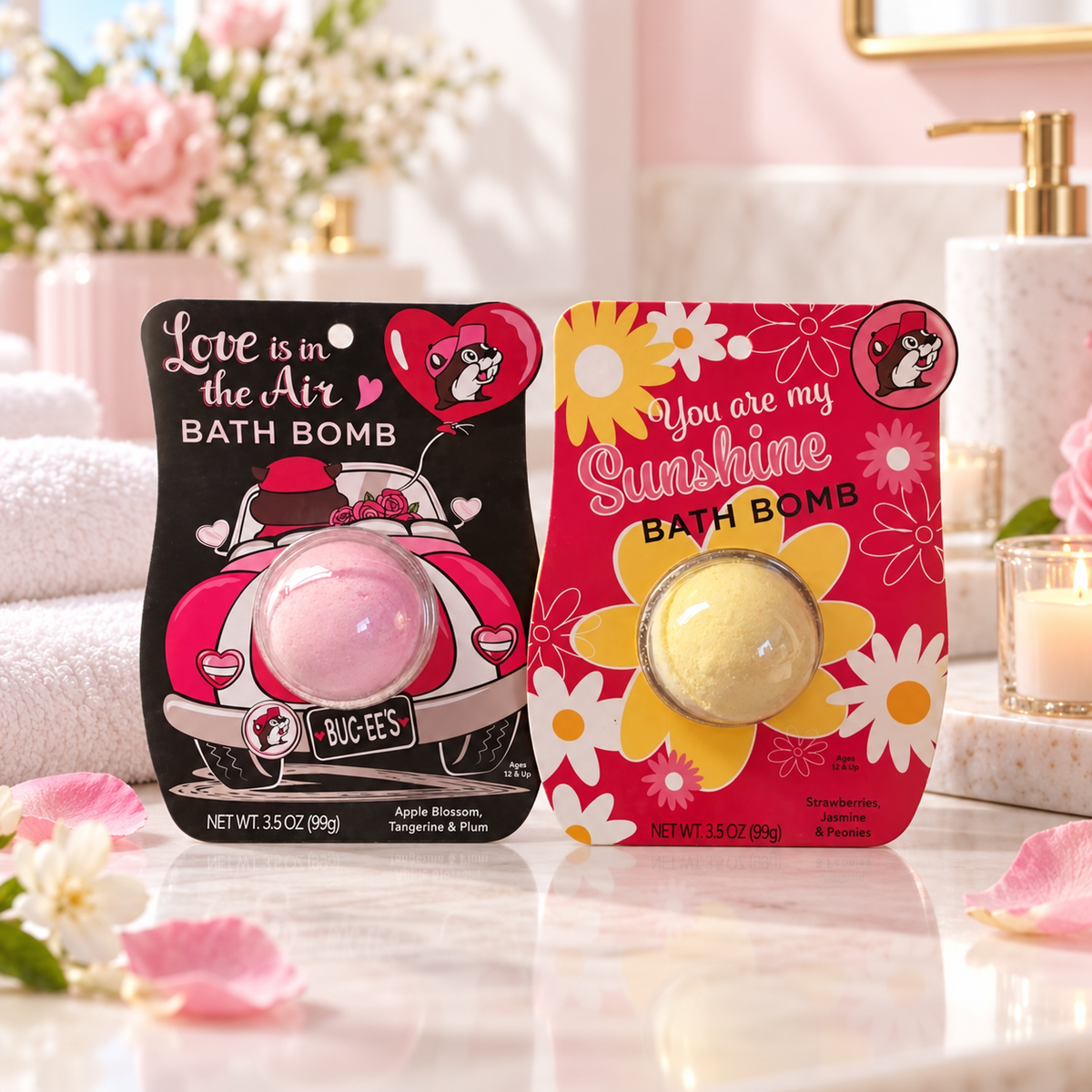 Bombes de bain Buc-ee's