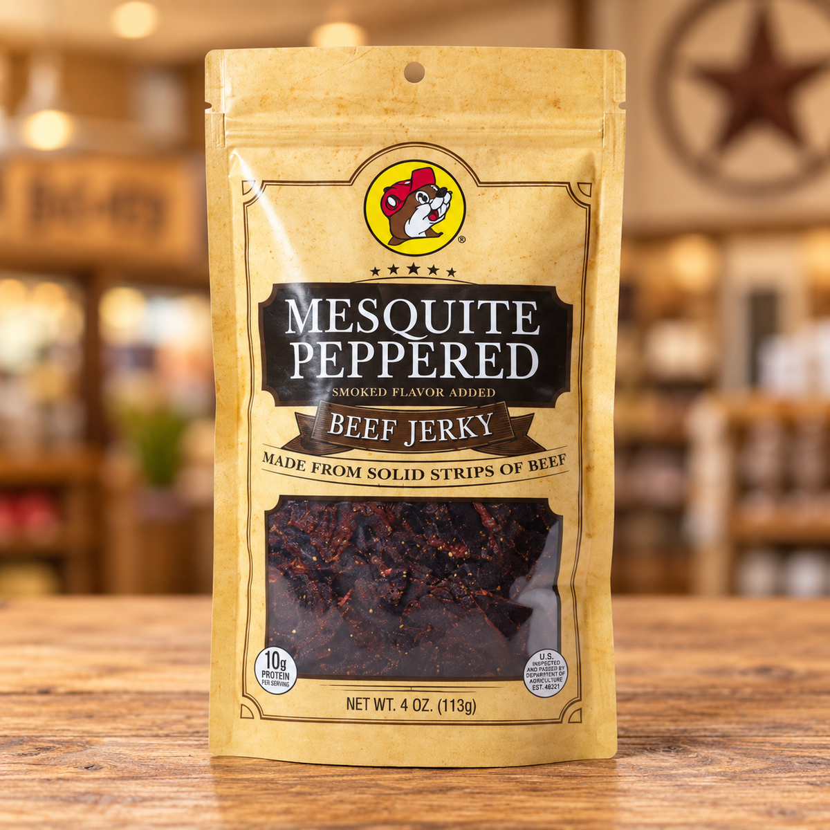 Buc-ee's Beef Jerky - Mesquite Peppered
