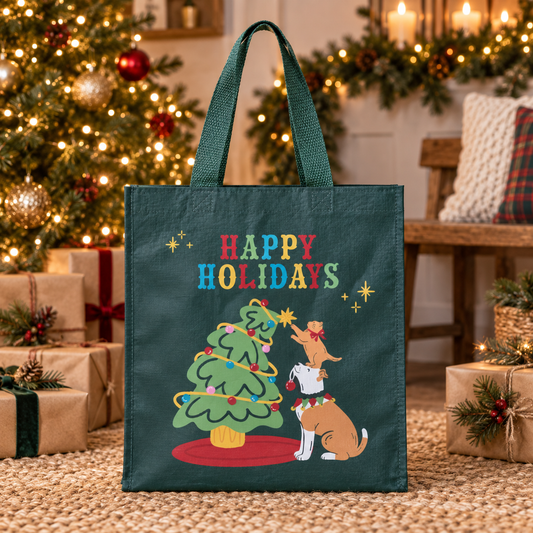 H-E-B Destination Holiday Happy Holidays Resuable Bag