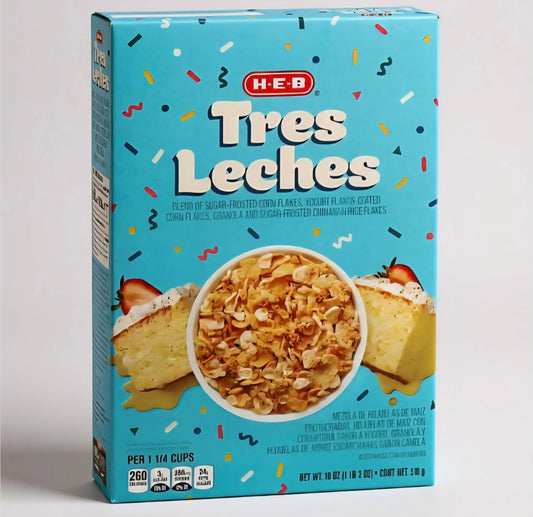 Tres Leches Cereal HEB - Texan Temptations