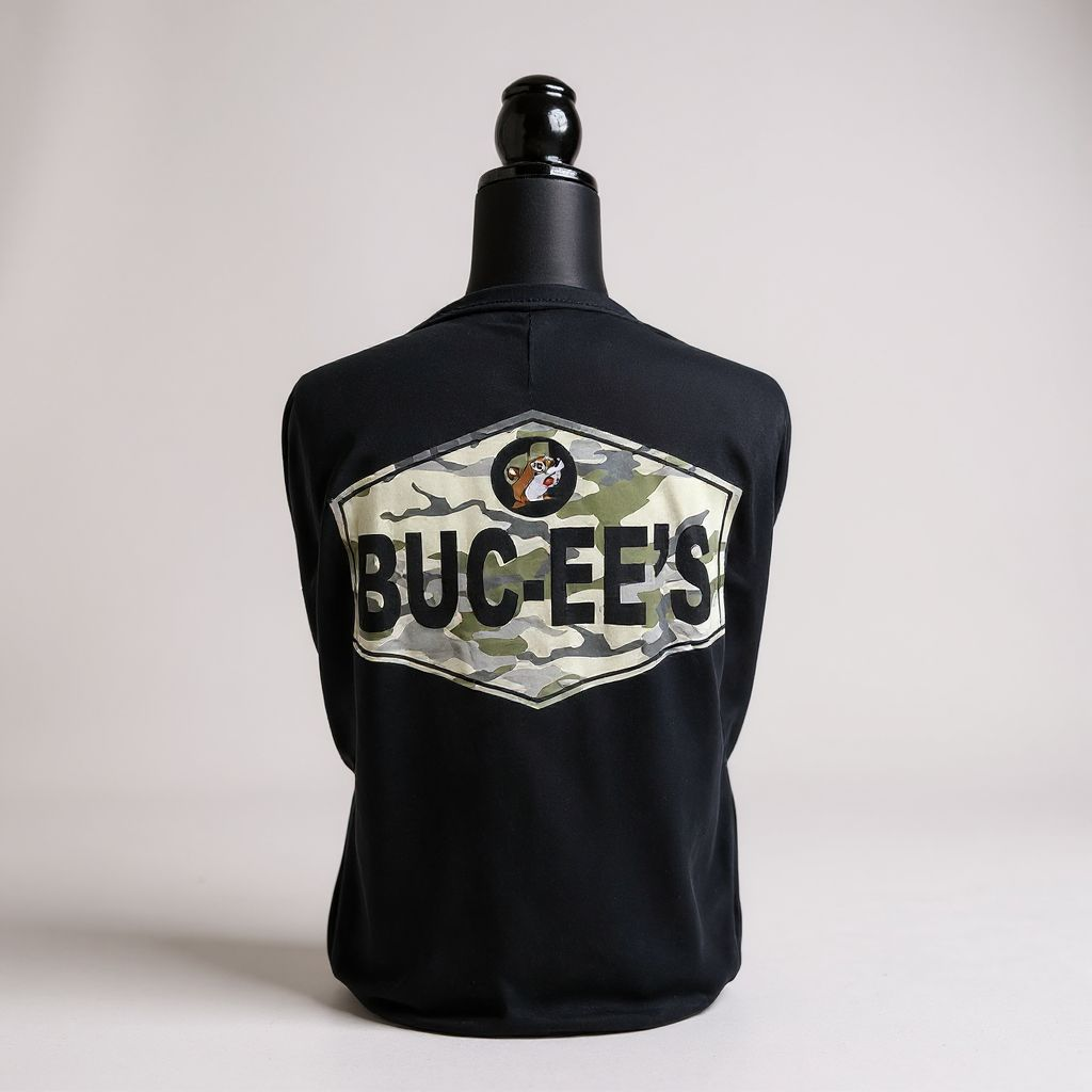 Buc-ee's Camo Long Sleeve T-Shirt