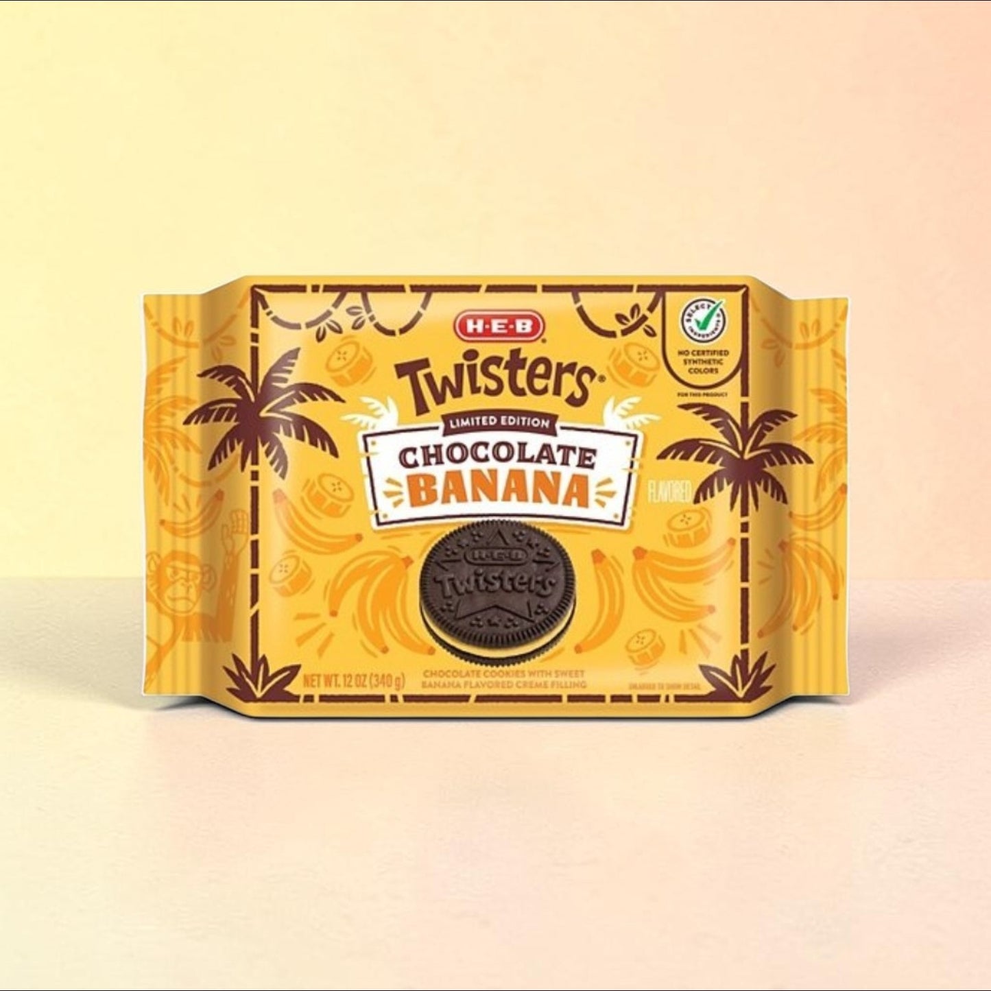 H-E-B Limited Edition Chocolate Banana Cookies