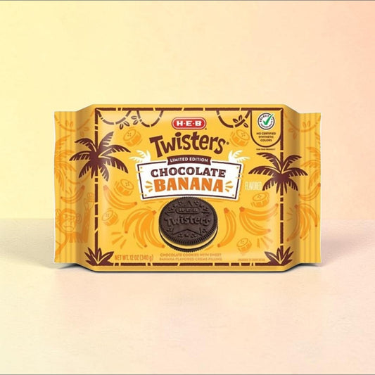 H-E-B Limited Edition Chocolate Banana Cookies