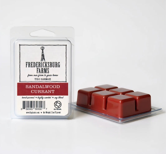 Fredericksburg Farms - Sandalwood Currant Wax Melt - Texan Temptations