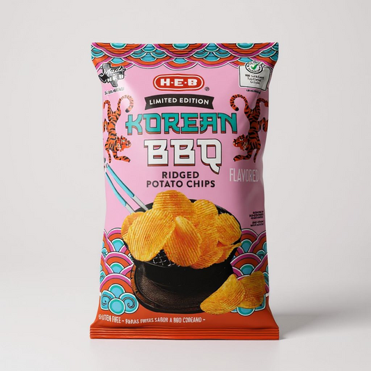 H-E-B Korean BBQ Potato Chips