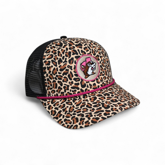 Buc-ee's Cheetah Print Hat
