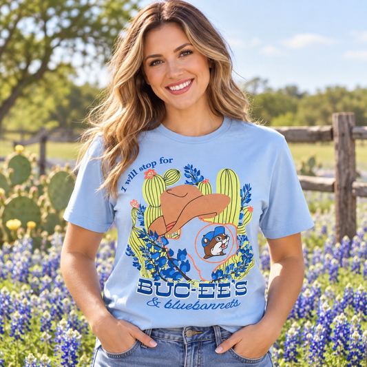 Buc-ee's & Bluebonnets Tee