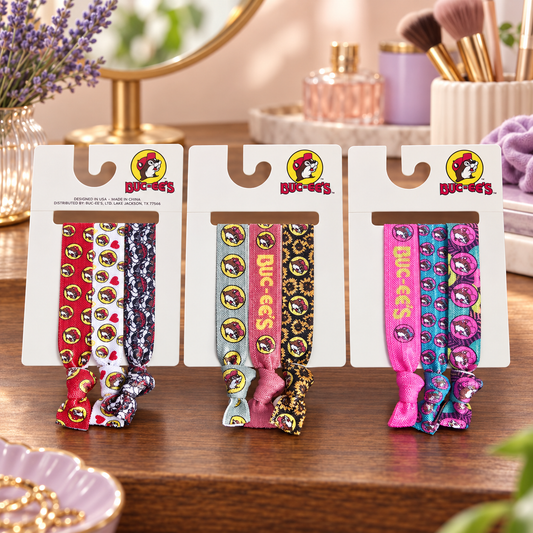Buc-ee's 3pk Hair Ties