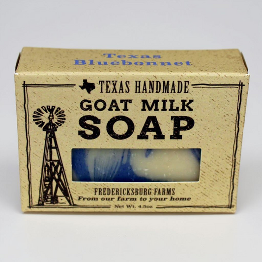 Fredericksburg Farms - Texas Bluebonnet Goat Milk Bar Soap