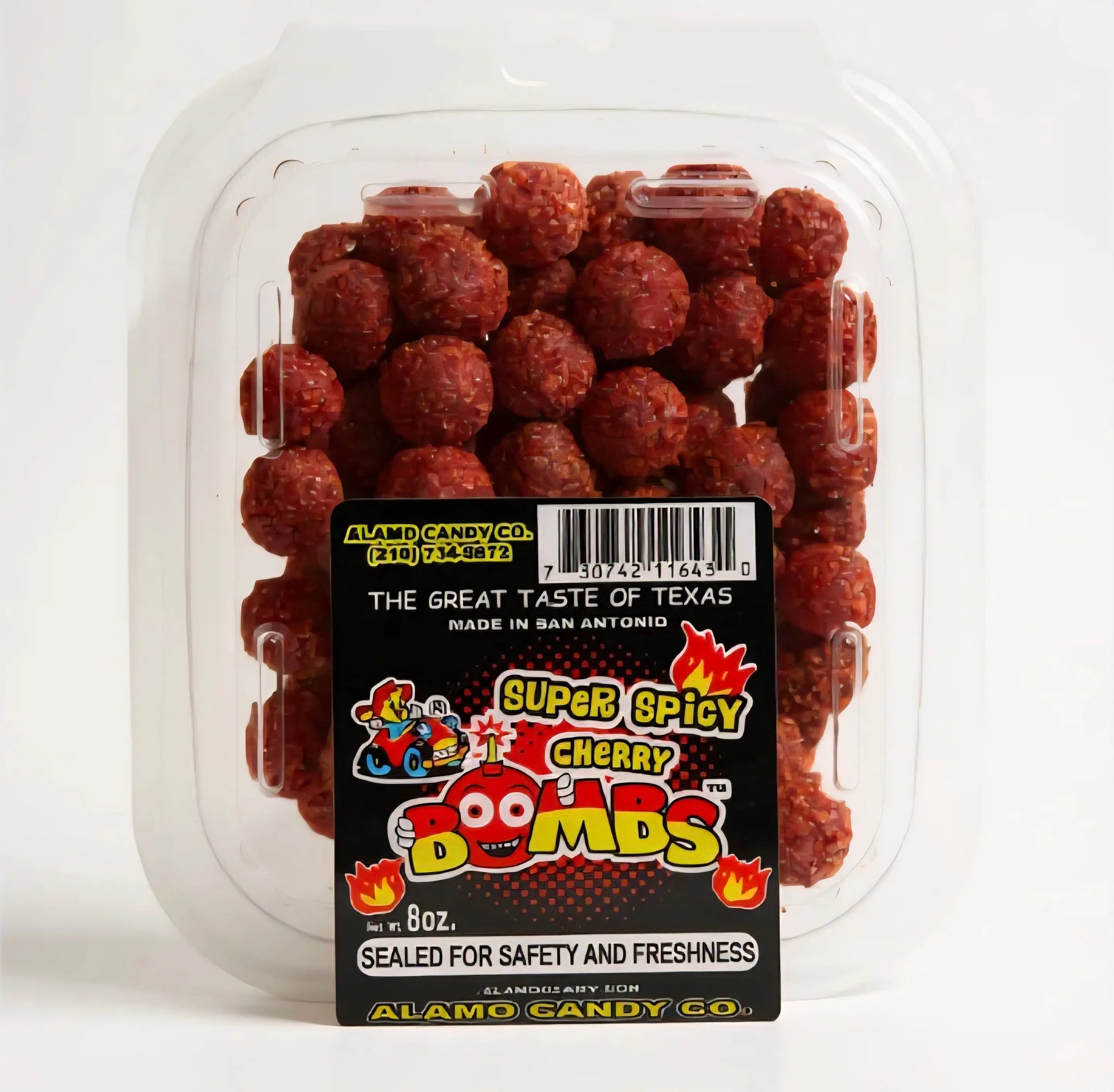 Super Spicy Cherry Bombs - 8oz - Texan Temptations