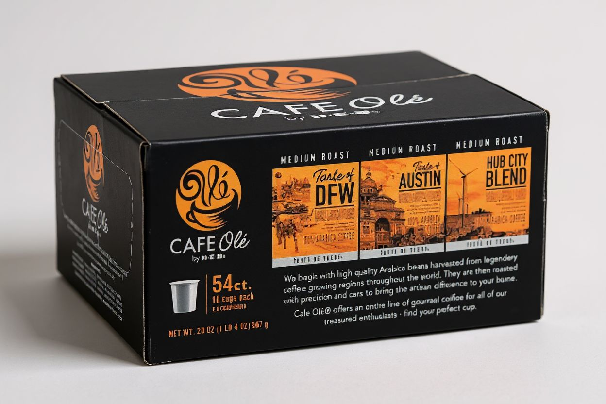 CAFE Ole by H-E-B, Variety Pack Coffee Single Serve, 54ct Cups